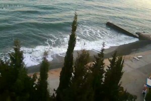 Эллинг Дельфин, пляж, Алушта - веб камера
